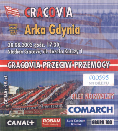 Bilet Cracovia 1
